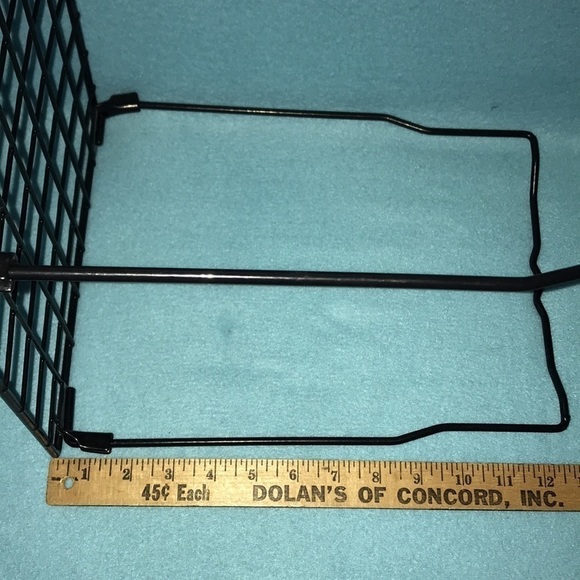 📚LOCKER shelf foldable black coated metal - Picture 7 of 7